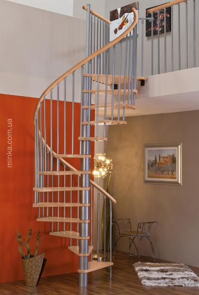 Гвинтові сходи Spiral Effect Silver